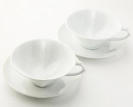 天現寺カフェオリジナルハートフルティーカップ(2客セット)