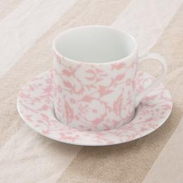 LDF限定!ココでしか手に入らない★ピンクアラベスク柄カップ&ソーサー