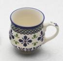 東欧テイストマグカップ《ネイビー》
