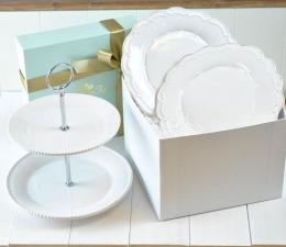 華やかな時を演出するヨーロピアンケーキスタンドセット(ラウンド)★