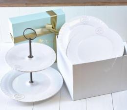 華やかな時を演出するヨーロピアンケーキスタンドセット(プレート)★