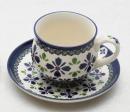 東欧テイストカップ&ソーサー《ビリジアン》