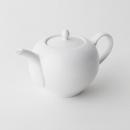どんな食器にも合うシルエットがかわいいホワイトティーポット