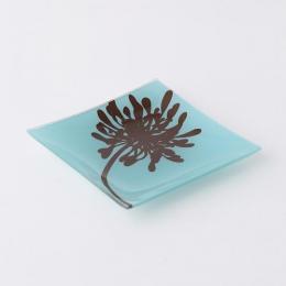 水色13cmデザートプレート