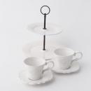 華やかな時を演出するヨーロピアンケーキスタンドティーセット(プレート)★