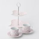 LDF限定!ココでしか手に入らない★アラベスク柄ティーセット『ケーキスタンド2段+カップ2客』