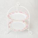 LDF限定!かわいい小花柄2WAY 2段ケーキスタンド