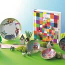 お子様ウケ間違いなし!ゾウのエルマー結婚祝いのプレゼントギフト★book型プレミアムBOX付