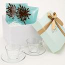 サムシングブルーのおウチカフェ食器セット(クリア)